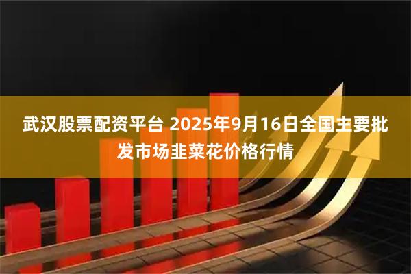 武汉股票配资平台 2025年9月16日全国主要批发市场韭菜花价格行情